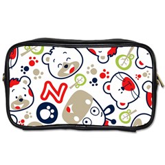 Animals-pattern Toiletries Bag (two Sides)