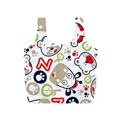 Animals-pattern Full Print Recycle Bag (s) by uniart180623