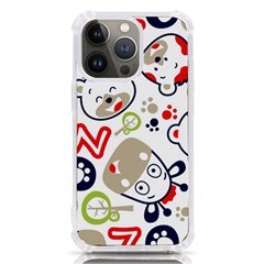 Animals-pattern Iphone 13 Pro Tpu Uv Print Case