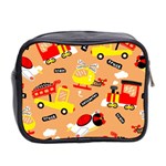 Seamless-pattern-cartoon-with-transportation-vehicles Mini Toiletries Bag (Two Sides) Back