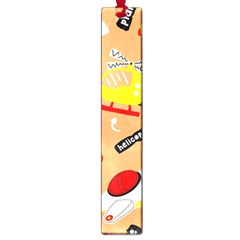 Seamless-pattern-cartoon-with-transportation-vehicles Large Book Marks by uniart180623