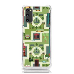 City-seamless-pattern Samsung Galaxy S20 6 2 Inch Tpu Uv Case by uniart180623