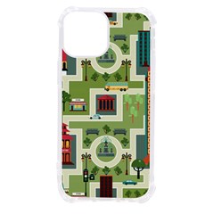 City-seamless-pattern Iphone 13 Mini Tpu Uv Print Case