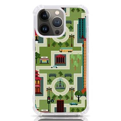 City-seamless-pattern Iphone 13 Pro Tpu Uv Print Case