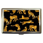 Seamless-exotic-pattern-with-tigers Cigarette Money Case Front