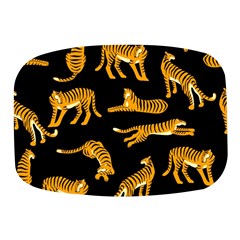 Seamless-exotic-pattern-with-tigers Mini Square Pill Box by uniart180623