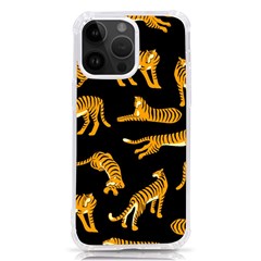 Seamless-exotic-pattern-with-tigers Iphone 14 Pro Max Tpu Uv Print Case