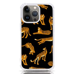 Seamless-exotic-pattern-with-tigers Iphone 13 Pro Tpu Uv Print Case by uniart180623