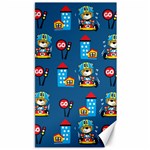 Racing-car-printing-set-cartoon-vector-pattern Canvas 40  x 72  39.28 x69.23  Canvas - 1