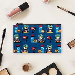 Racing-car-printing-set-cartoon-vector-pattern Cosmetic Bag (small) by uniart180623