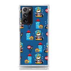 Racing-car-printing-set-cartoon-vector-pattern Samsung Galaxy Note 20 Ultra Tpu Uv Case by uniart180623