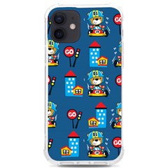 Racing-car-printing-set-cartoon-vector-pattern Iphone 12/12 Pro Tpu Uv Print Case by uniart180623