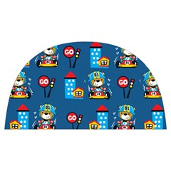 Racing-car-printing-set-cartoon-vector-pattern Anti Scalding Pot Cap by uniart180623