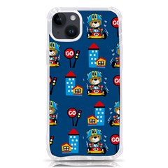 Racing-car-printing-set-cartoon-vector-pattern Iphone 14 Plus Tpu Uv Print Case by uniart180623