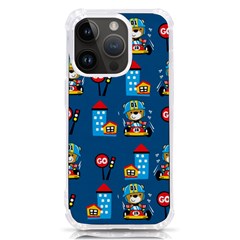 Racing-car-printing-set-cartoon-vector-pattern Iphone 14 Pro Tpu Uv Print Case by uniart180623