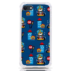 Racing-car-printing-set-cartoon-vector-pattern Iphone Se by uniart180623