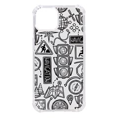 Navigation-seamless-pattern Iphone 14 Tpu Uv Print Case by uniart180623