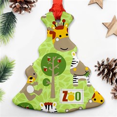 Funny-animals-cartoon Ornament (christmas Tree)  by uniart180623