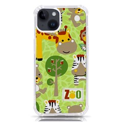 Funny-animals-cartoon Iphone 14 Tpu Uv Print Case