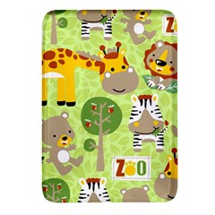 Funny-animals-cartoon Rectangular Glass Fridge Magnet (4 Pack) by uniart180623