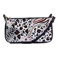 Mix-animal-skin-prints-seamless-pattern-vector Shoulder Clutch Bag by uniart180623