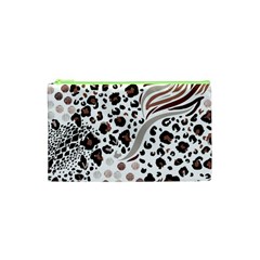 Mix-animal-skin-prints-seamless-pattern-vector Cosmetic Bag (xs) by uniart180623