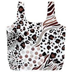 Mix-animal-skin-prints-seamless-pattern-vector Full Print Recycle Bag (xxxl) by uniart180623