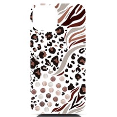 Mix-animal-skin-prints-seamless-pattern-vector Iphone 14 Black Uv Print Case