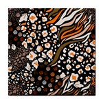 Trendy-mix-animal-skin-prints Tile Coaster Front