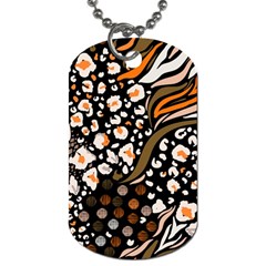 Trendy-mix-animal-skin-prints Dog Tag (two Sides) by uniart180623