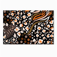 Trendy-mix-animal-skin-prints Postcard 4 x 6  (pkg Of 10) by uniart180623