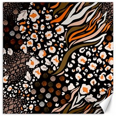 Trendy-mix-animal-skin-prints Canvas 12  X 12  by uniart180623