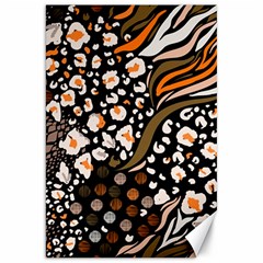 Trendy-mix-animal-skin-prints Canvas 20  X 30  by uniart180623