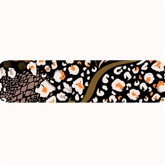 Trendy-mix-animal-skin-prints Large Bar Mat by uniart180623