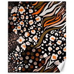 Trendy-mix-animal-skin-prints Canvas 11  X 14  by uniart180623