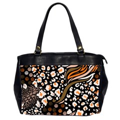 Trendy-mix-animal-skin-prints Oversize Office Handbag (2 Sides) by uniart180623