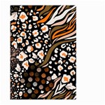 Trendy-mix-animal-skin-prints Large Garden Flag (Two Sides) Front