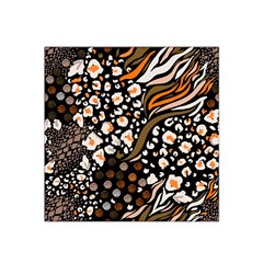 Trendy-mix-animal-skin-prints Satin Bandana Scarf 22  X 22  by uniart180623