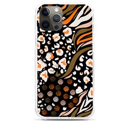 Trendy-mix-animal-skin-prints Iphone 12 Pro Max Tpu Uv Print Case by uniart180623