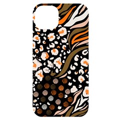 Trendy-mix-animal-skin-prints Iphone 14 Plus Black Uv Print Case