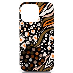 Trendy-mix-animal-skin-prints Iphone 14 Pro Max Black Uv Print Case