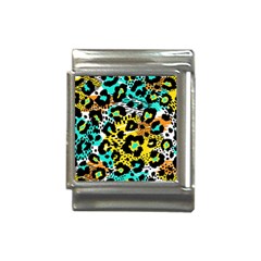 Seamless-leopard-wild-pattern-animal-print Italian Charm (13mm) by uniart180623