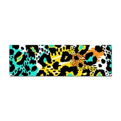 Seamless-leopard-wild-pattern-animal-print Sticker (bumper) by uniart180623