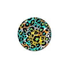 Seamless-leopard-wild-pattern-animal-print Golf Ball Marker (10 Pack) by uniart180623