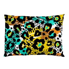 Seamless-leopard-wild-pattern-animal-print Pillow Case by uniart180623