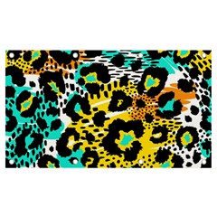 Seamless-leopard-wild-pattern-animal-print Banner And Sign 7  X 4  by uniart180623