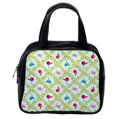 Birds-pattern-background Classic Handbag (one Side) by uniart180623