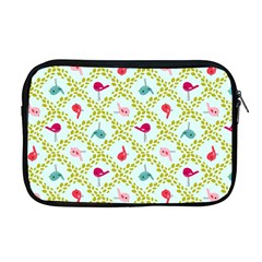 Birds-pattern-background Apple Macbook Pro 17  Zipper Case by uniart180623