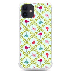 Birds-pattern-background Iphone 12/12 Pro Tpu Uv Print Case by uniart180623