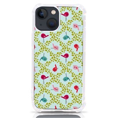 Birds-pattern-background Iphone 13 Mini Tpu Uv Print Case